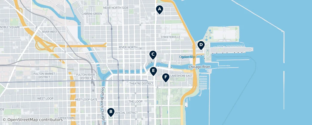Map of Chicago