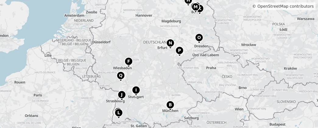 Map of Germany