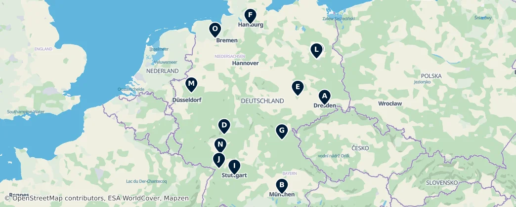 Map of Germany