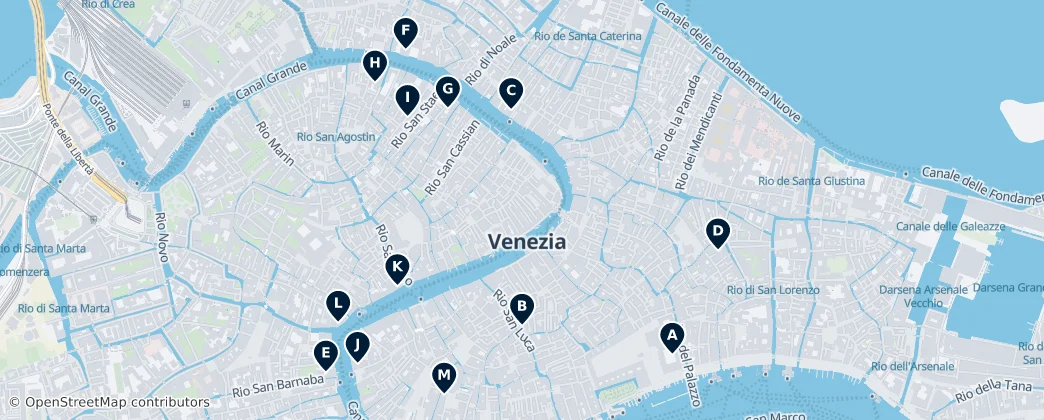 Map of Venezia