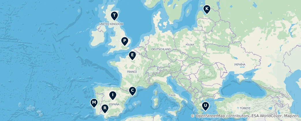 Map of Europe