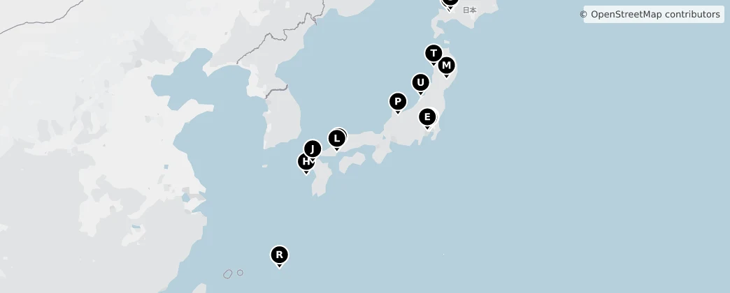 Map of Japan