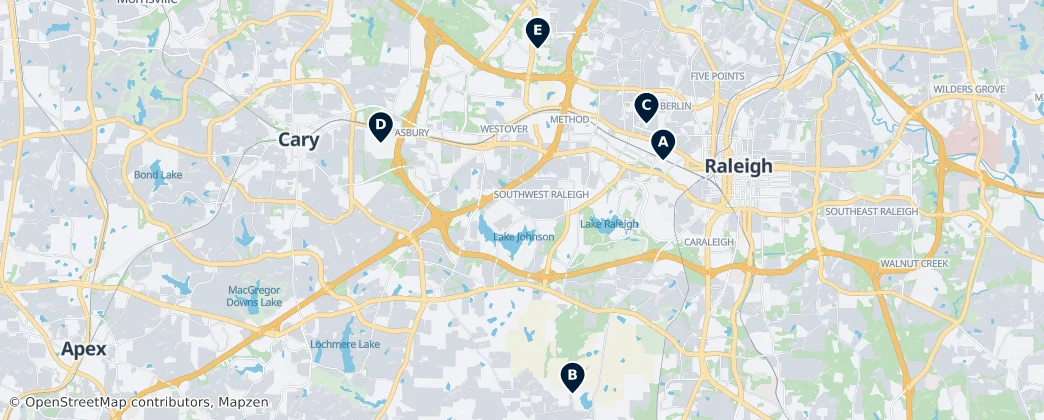Map of Wake