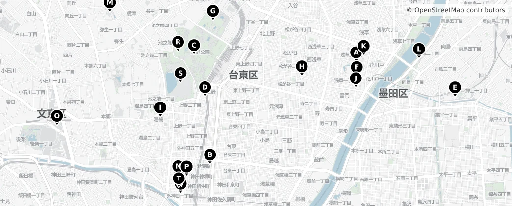 Map of Arakawa