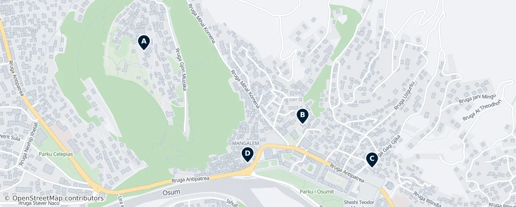 Map of Berat