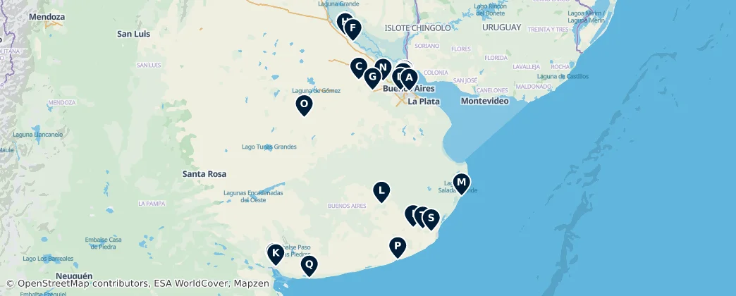 Map of Buenos Aires