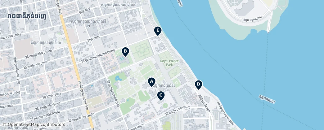 Map of Sangkat Chey Chumneah