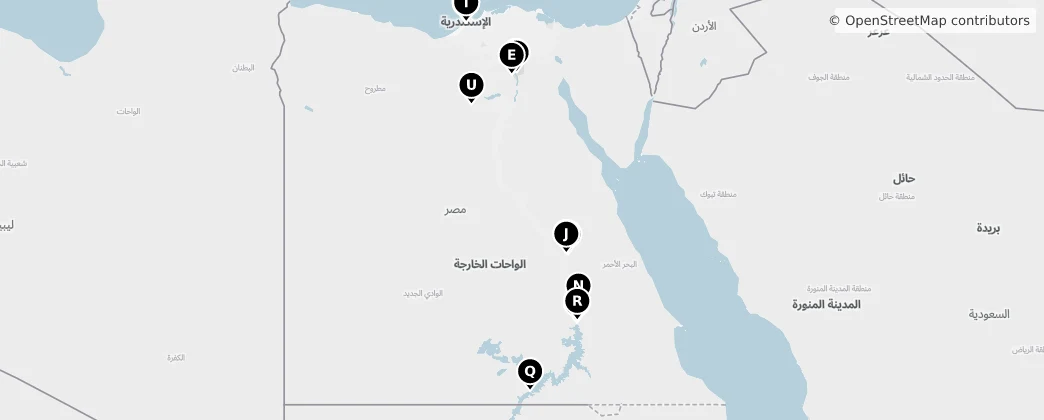 Map of Egipt