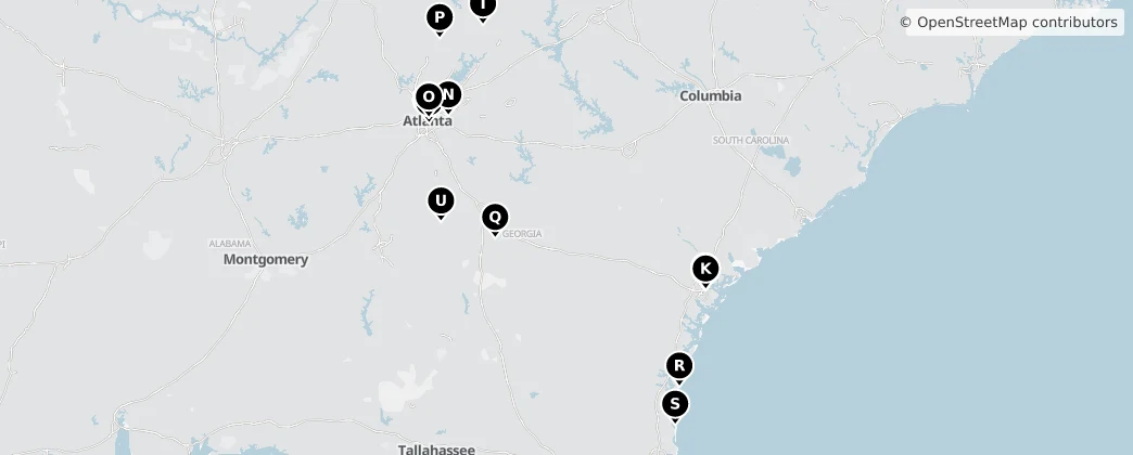 Map of Georgia