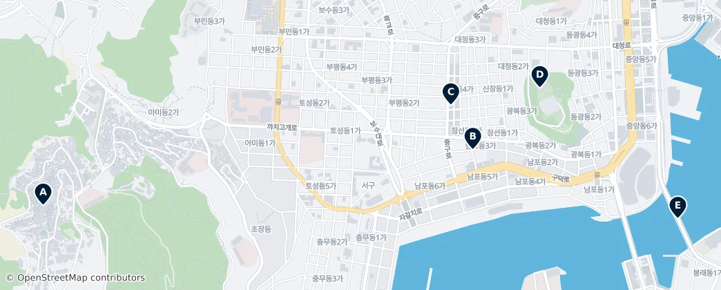 Map of Bus Stop