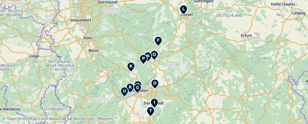 Map of Hesja