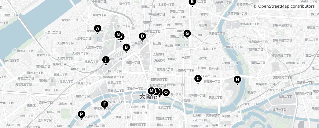 Map of Kita