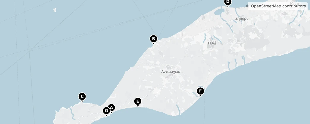 Map of Kos