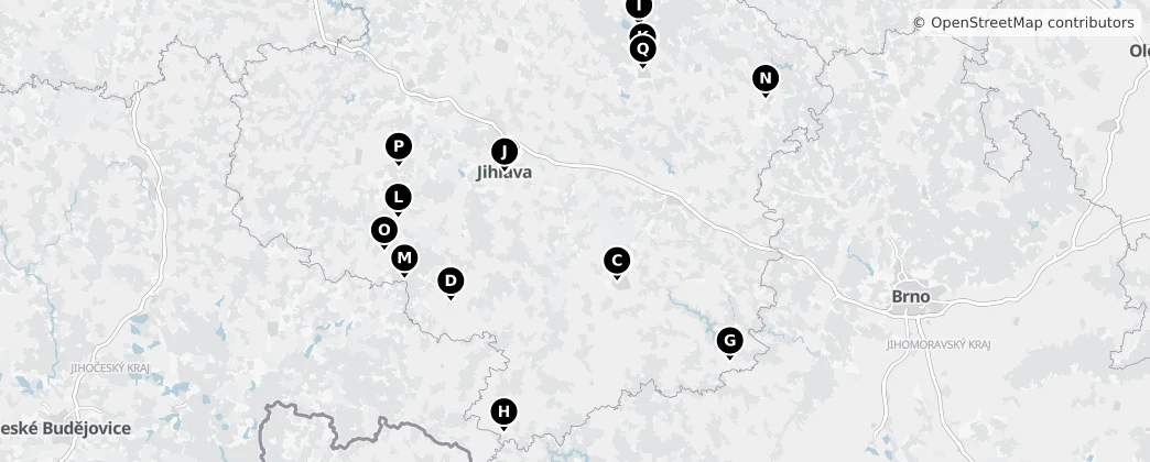 Map of Kraj Wysoczyna
