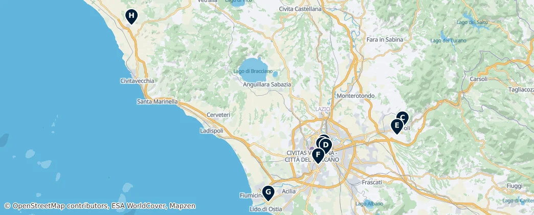 Map of Lacjum