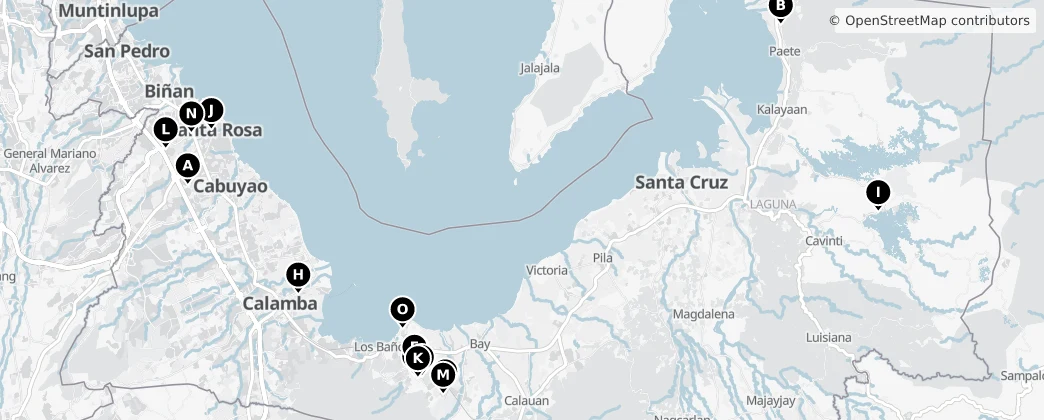 Map of Laguna