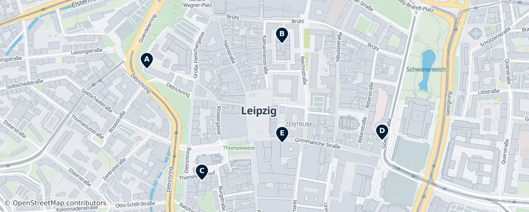 Map of Center