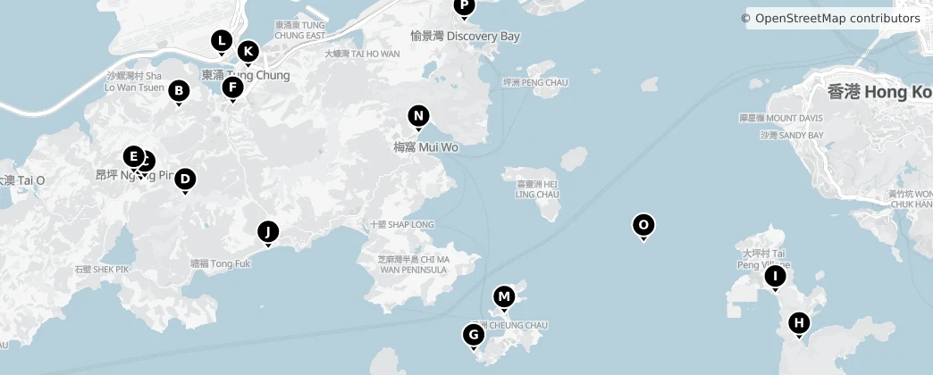 Map of Li dao qu Islands District