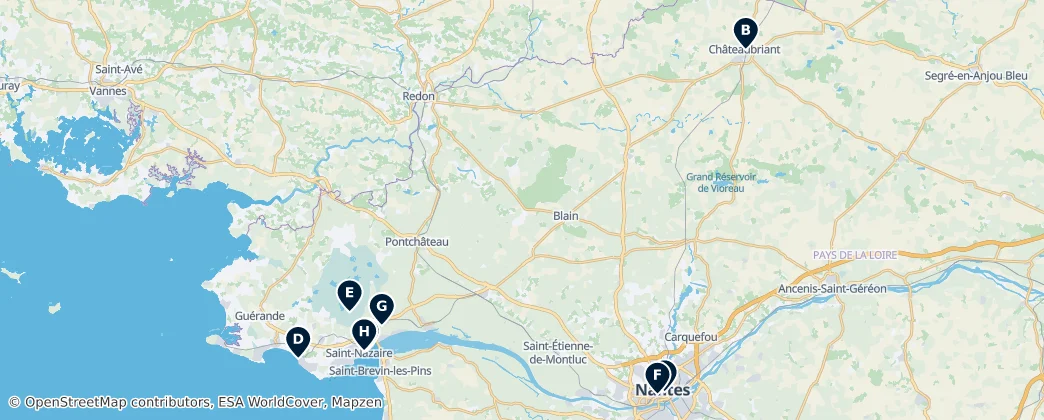 Map of Loara Atlantycka