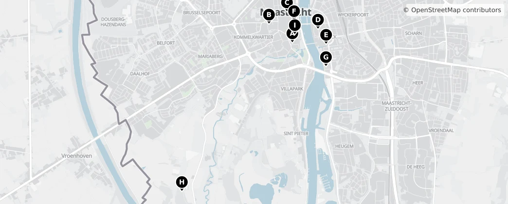 Map of Maastricht