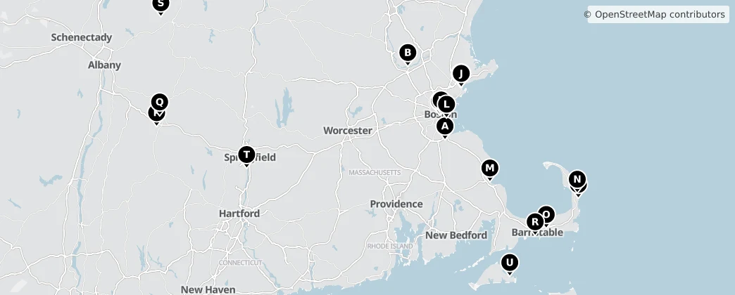 Map of Massachusetts