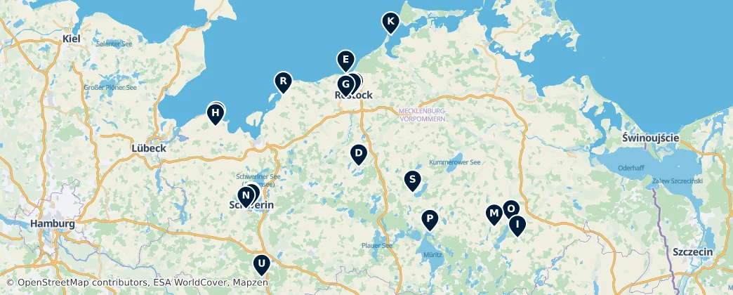 Map of Meklemburgia