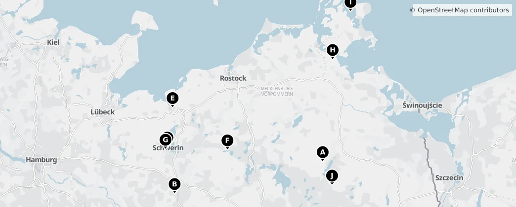 Map of Meklemburgia-Pomorze Przednie