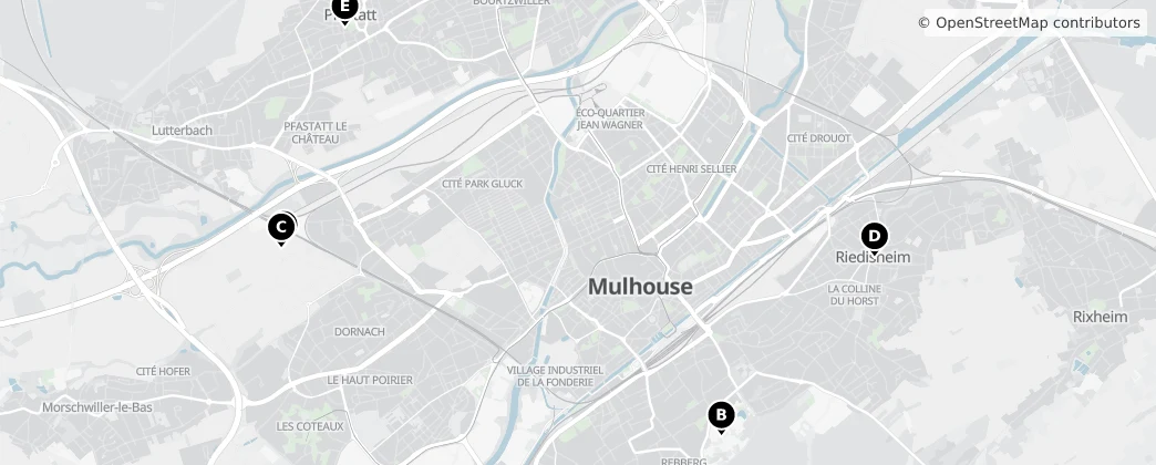 Map of Miluza