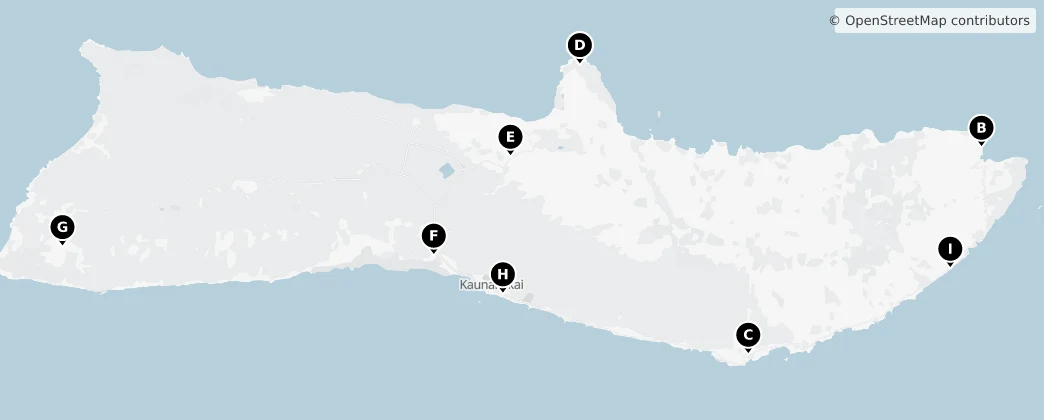 Map of Molokaʻi