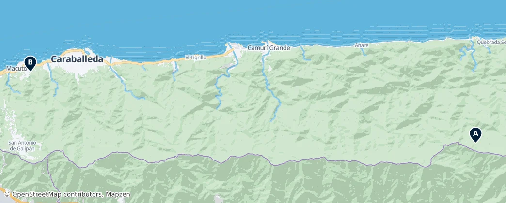 Map of Vargas