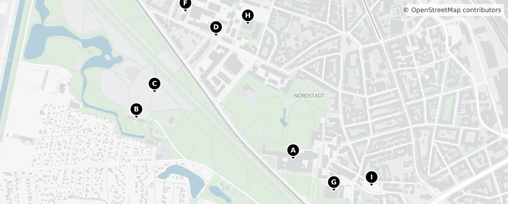 Map of Nordstadt