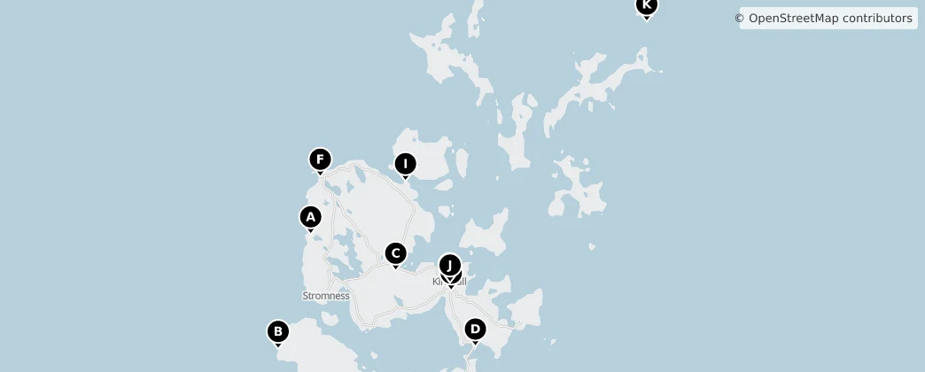 Map of Orkady