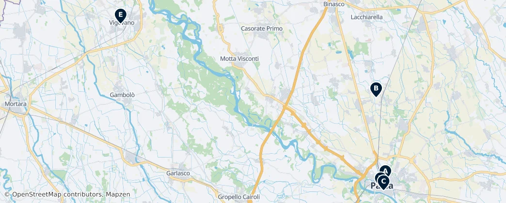 Map of Pawia