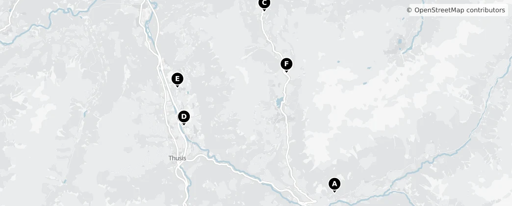 Map of Plessur-Alpen