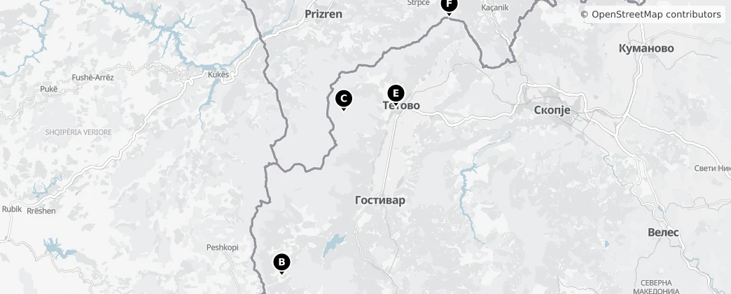 Map of Poloski SR