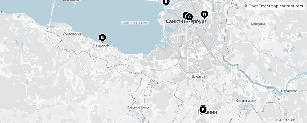 Map of Region Północno-Zachodni