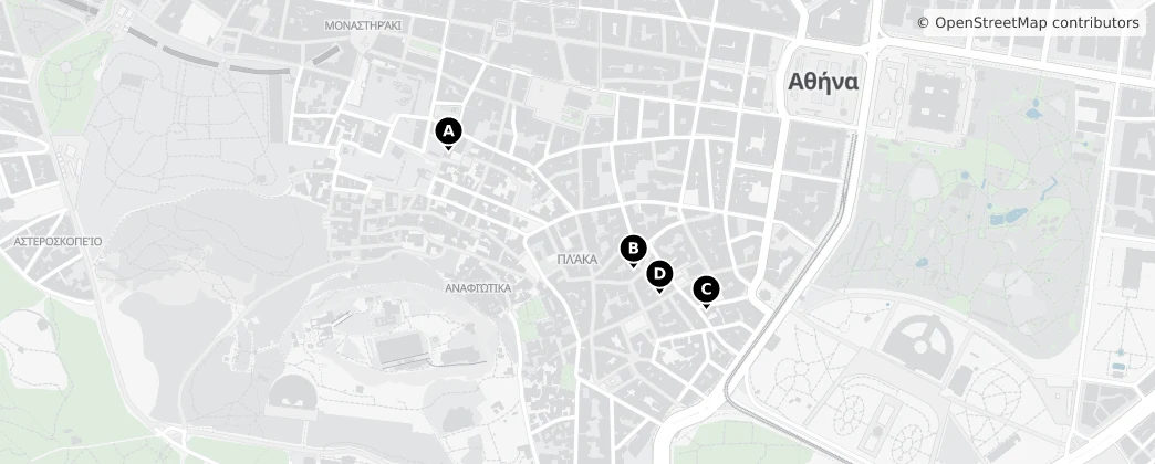 Map of Jednostka regionalna Ateny-Sektor Centralny