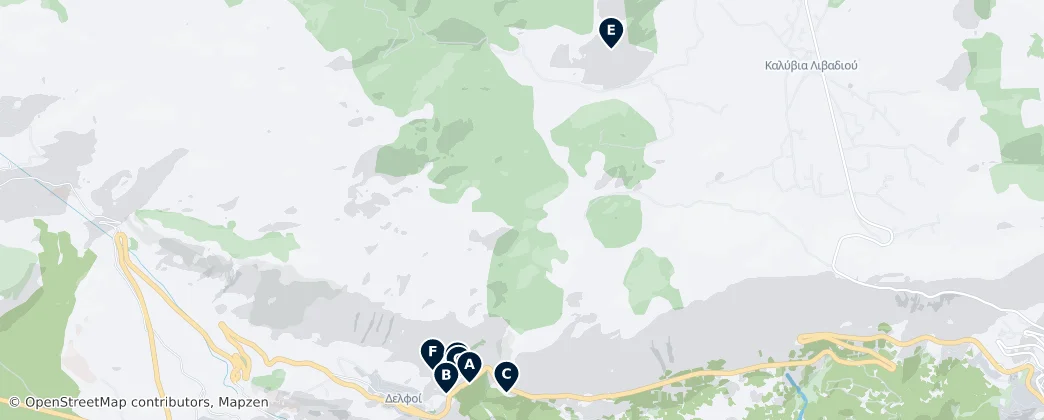 Map of Periphereiake Enoteta Phokidas