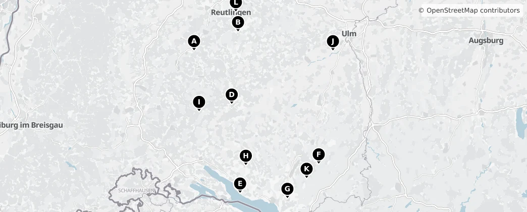 Map of Rejencja Tybinga