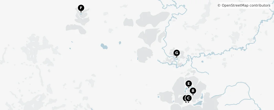 Map of Rejon ewenkijski