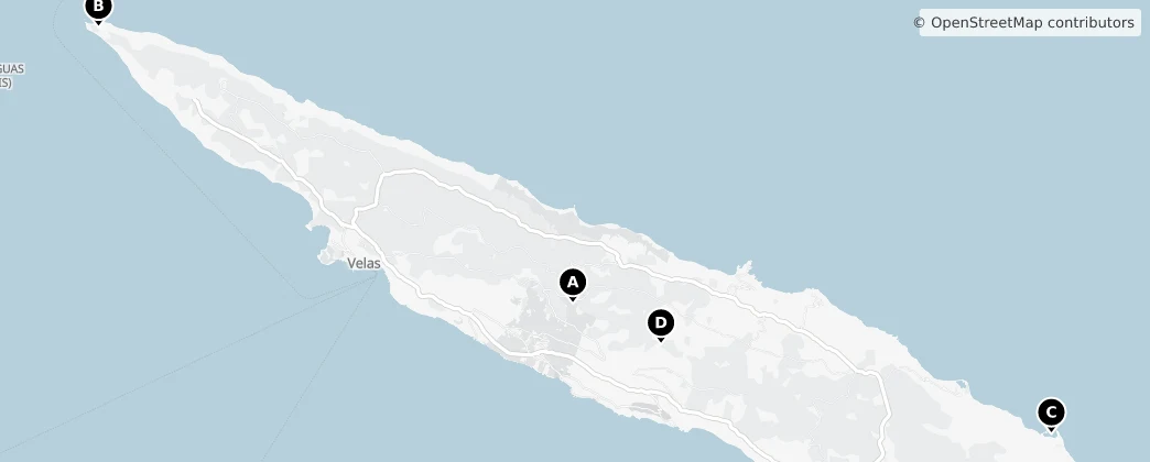 Map of São Jorge
