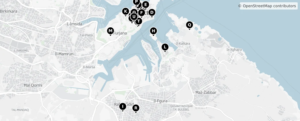 Map of Senglea