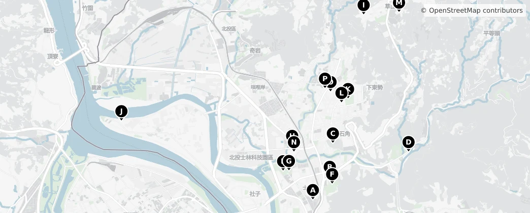 Map of Shilin