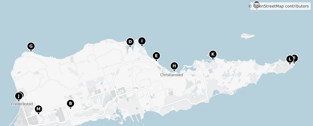 Map of Saint Croix District