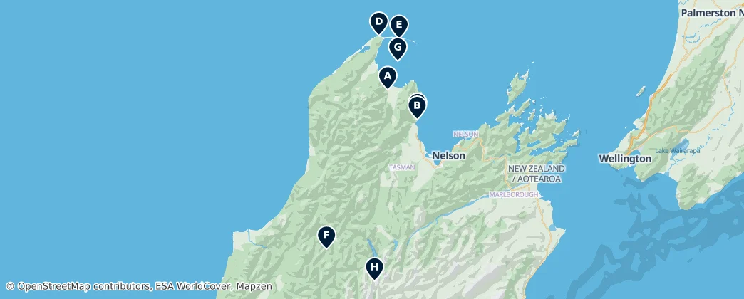 Map of Tasman