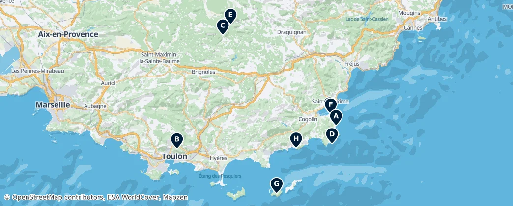 Map of Var
