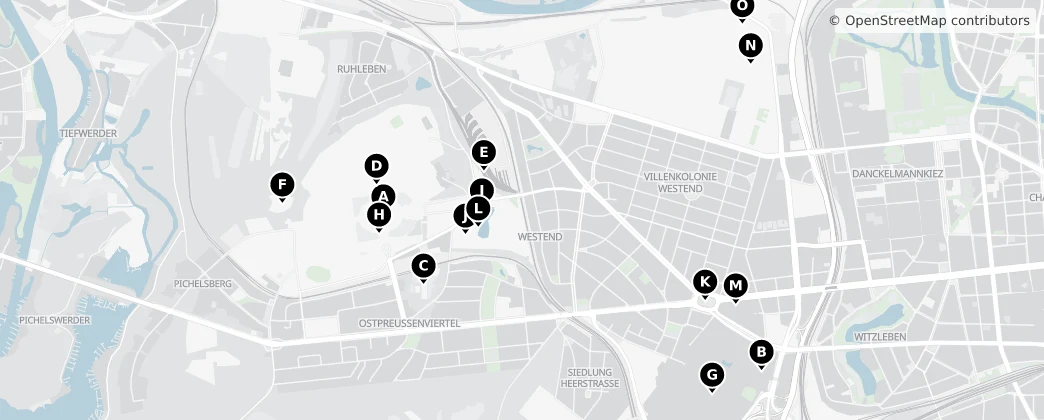 Map of Westend