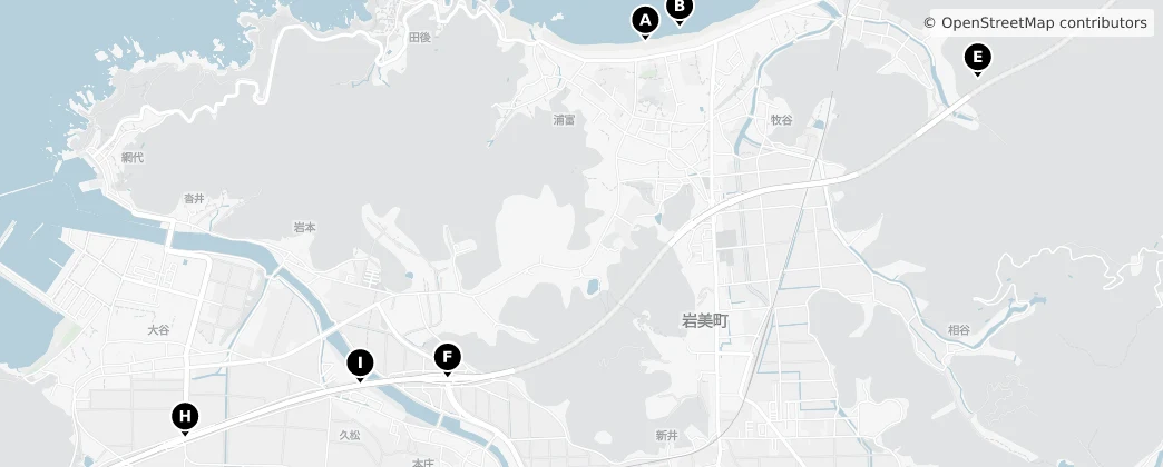 Map of Iwami