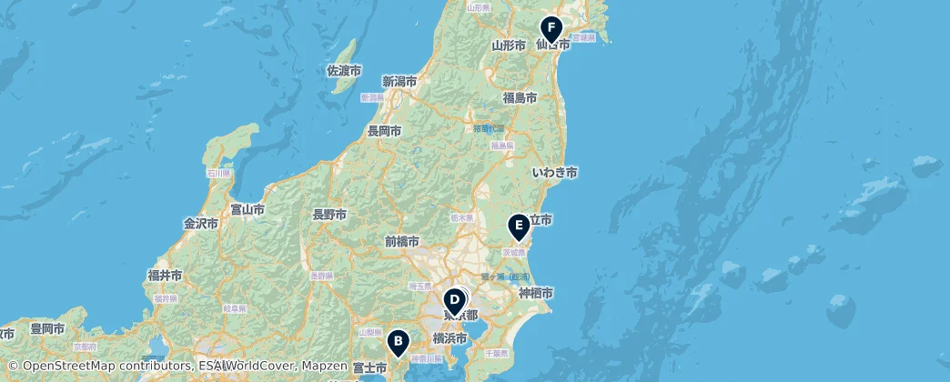 Map of Japan