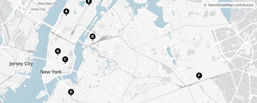 Map of New York City